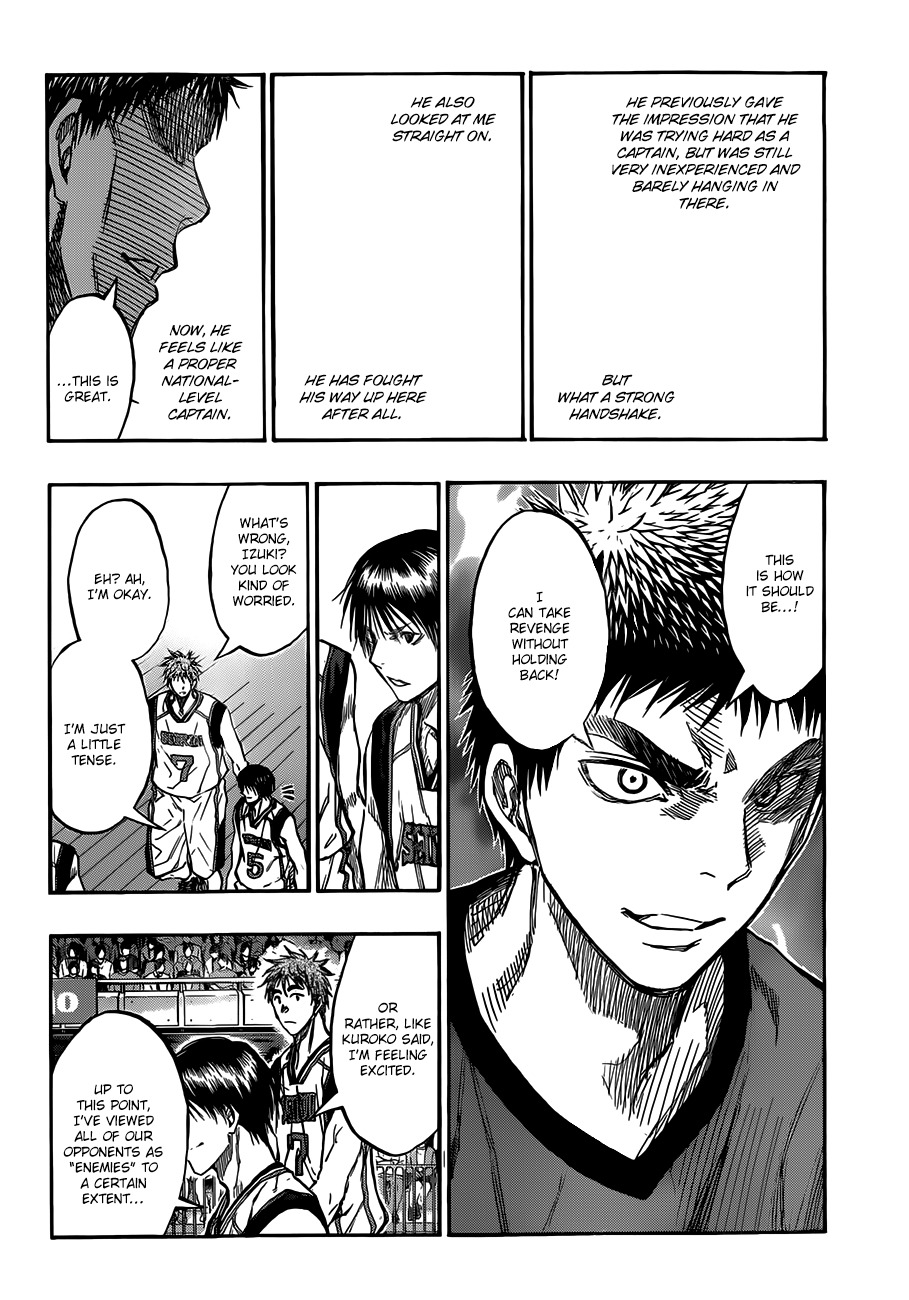 Kuroko no Basket Chapter 184 page 6 - Chapter 184: Strike First for Certain Victory!