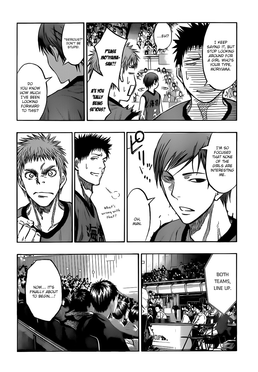Kuroko no Basket Chapter 184 page 8 - Chapter 184: Strike First for Certain Victory!