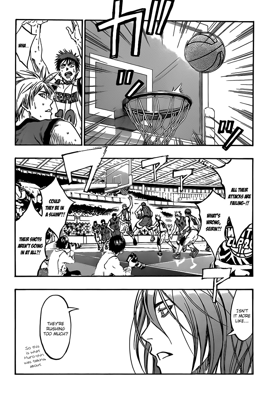 Kuroko no Basket Chapter 186 page 14 - Chapter 186: It's your time to shine!