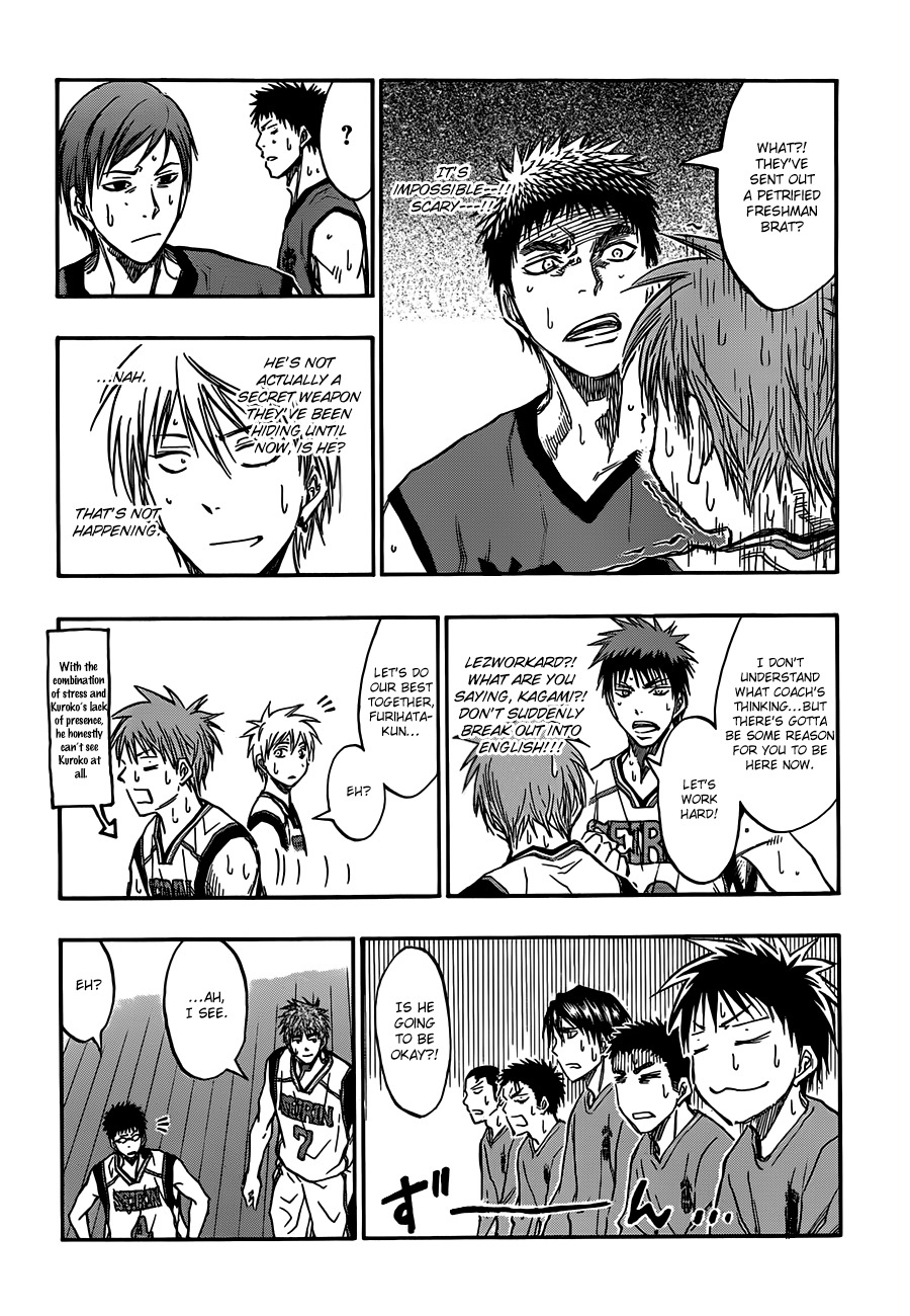 Kuroko no Basket Chapter 186 page 18 - Chapter 186: It's your time to shine!
