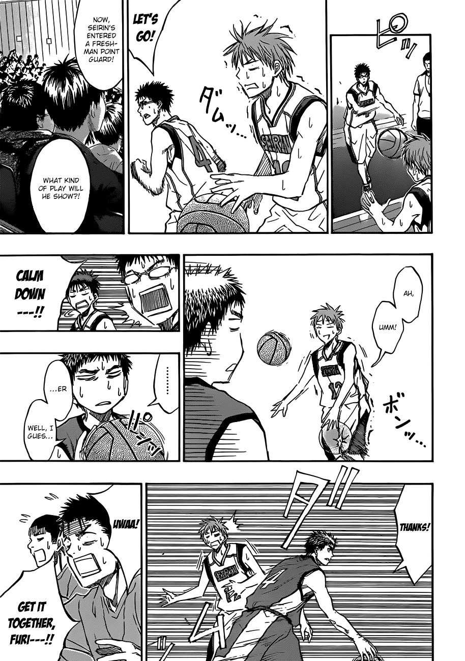 Kuroko no Basket Chapter 186 page 19 - Chapter 186: It's your time to shine!