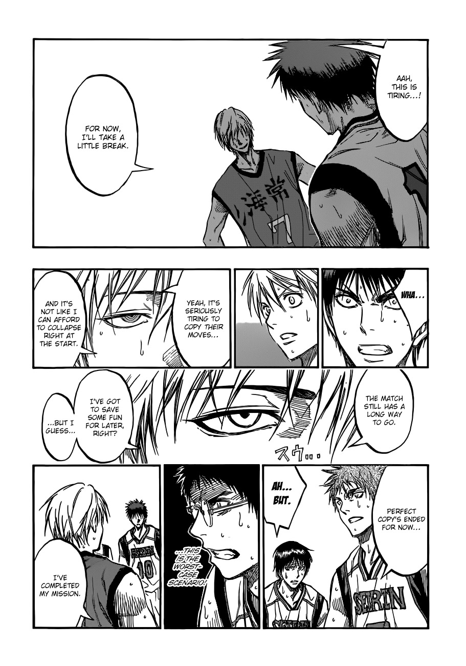 Kuroko no Basket Chapter 186 page 8 - Chapter 186: It's your time to shine!