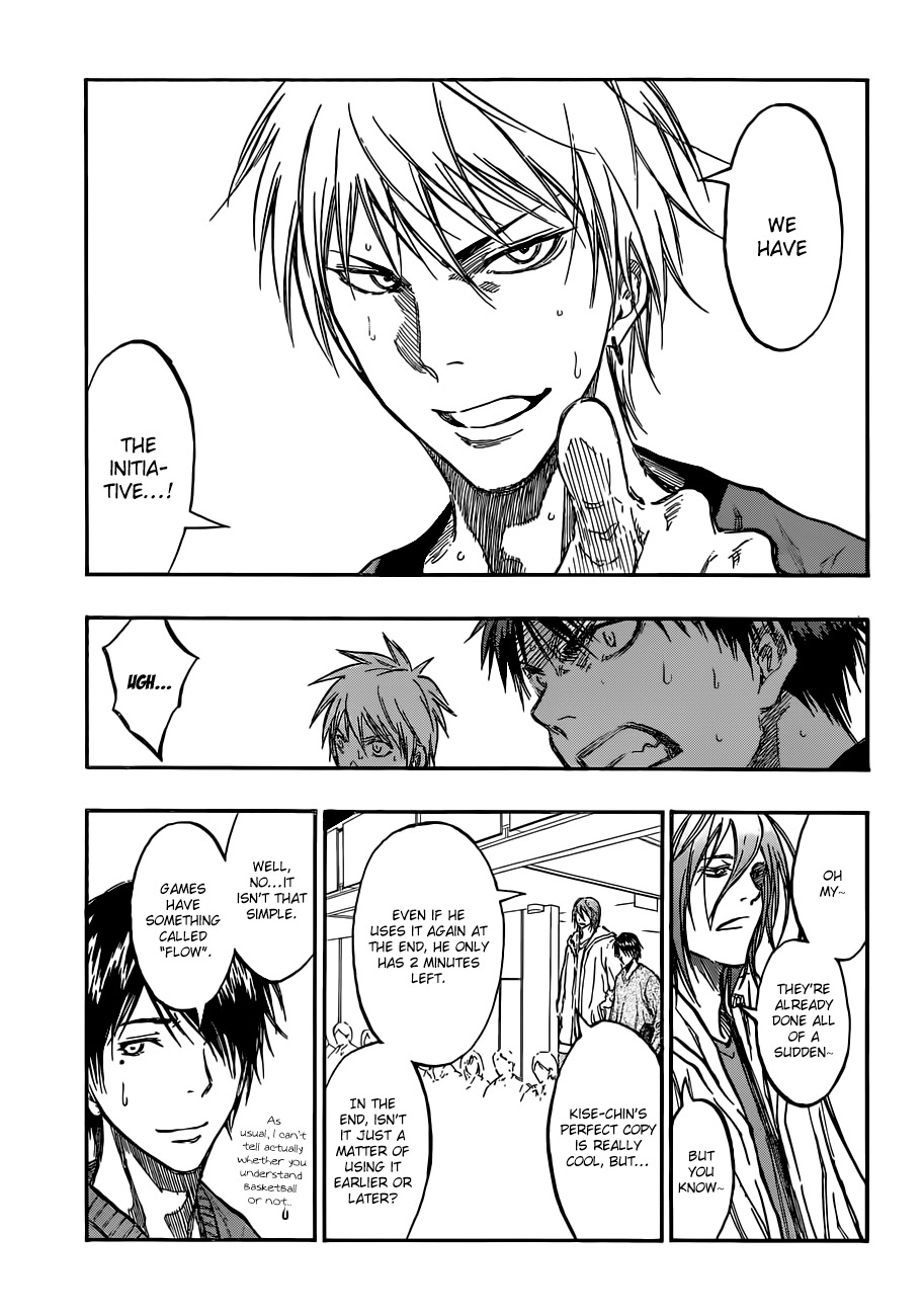 Kuroko no Basket Chapter 186 page 9 - Chapter 186: It's your time to shine!