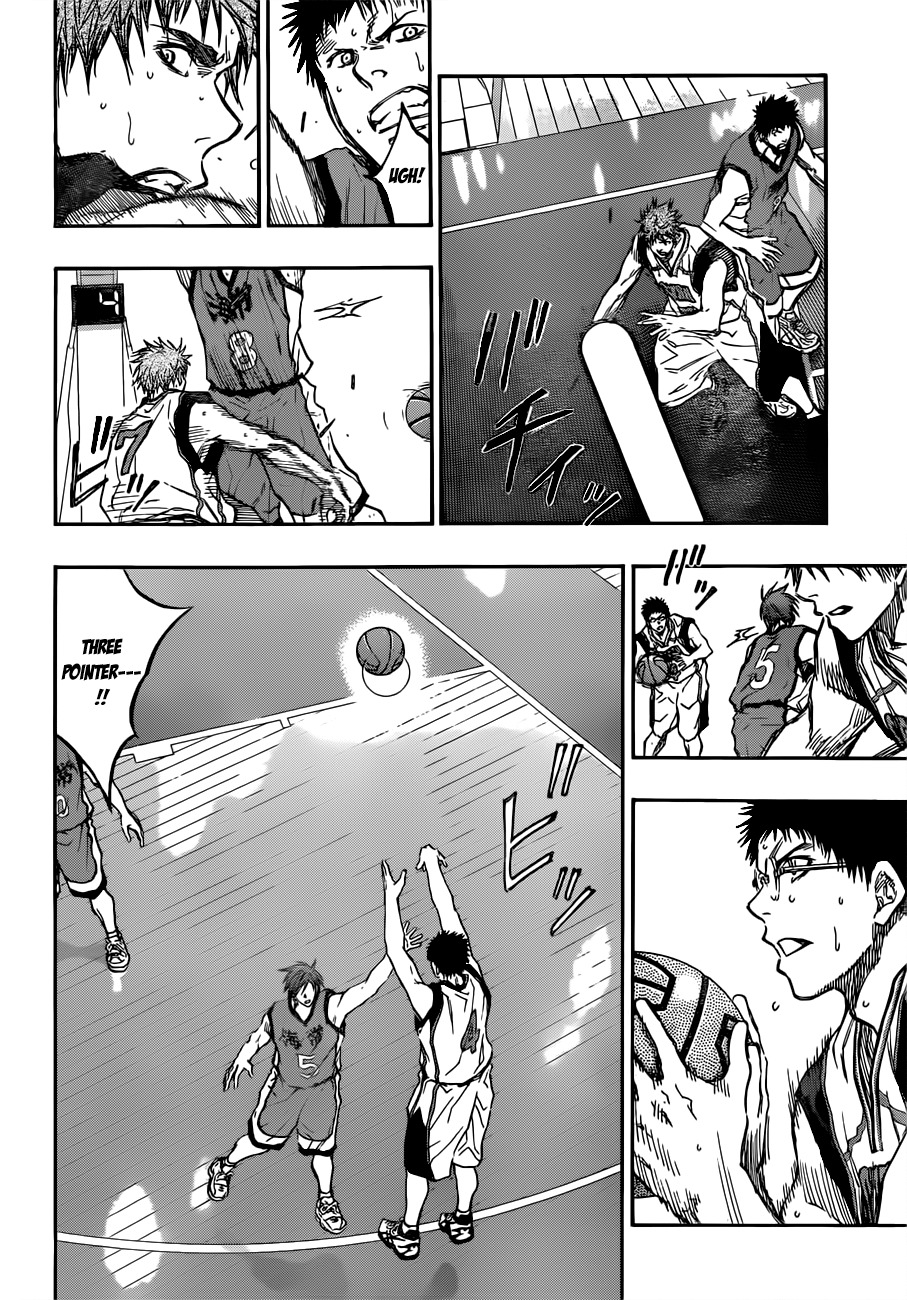 Kuroko no Basket Chapter 187 page 10 - Chapter 187: You have teammates, you know