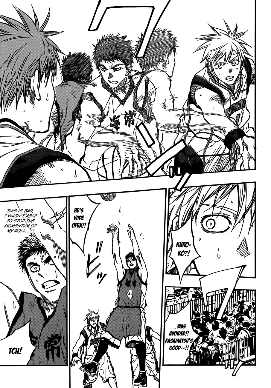 Kuroko no Basket Chapter 187 page 13 - Chapter 187: You have teammates, you know