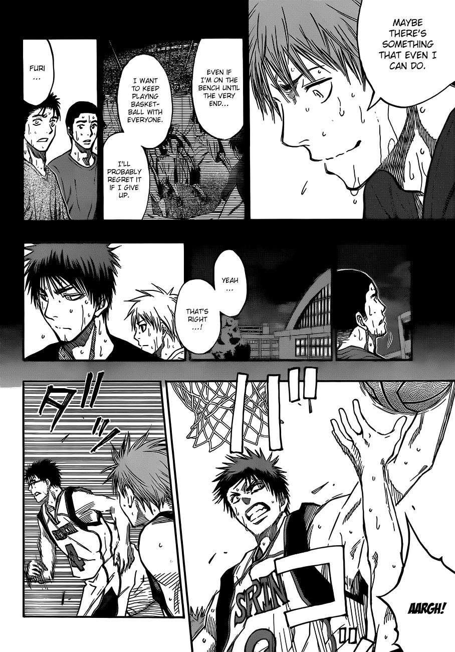 Kuroko no Basket Chapter 187 page 18 - Chapter 187: You have teammates, you know