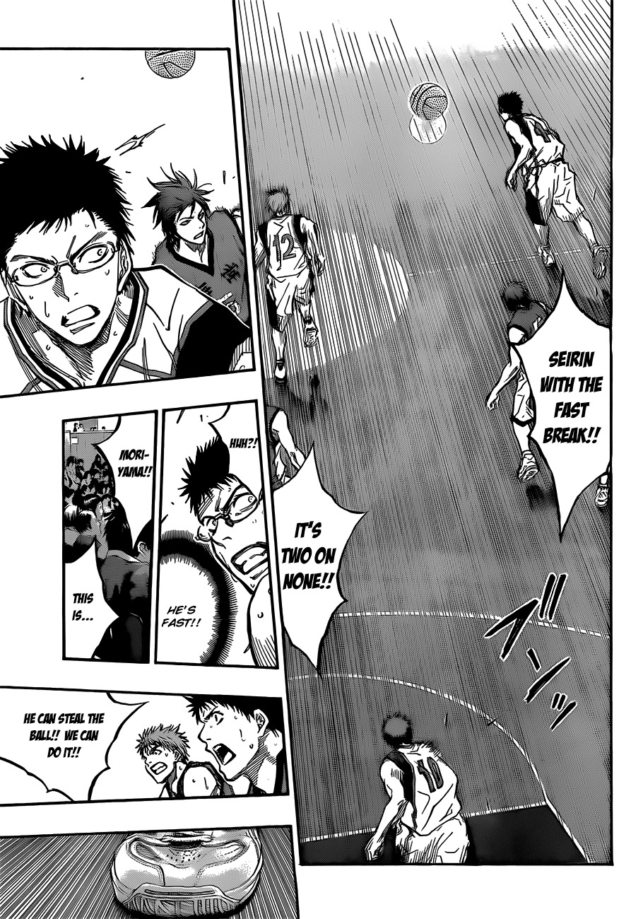 Kuroko no Basket Chapter 187 page 19 - Chapter 187: You have teammates, you know
