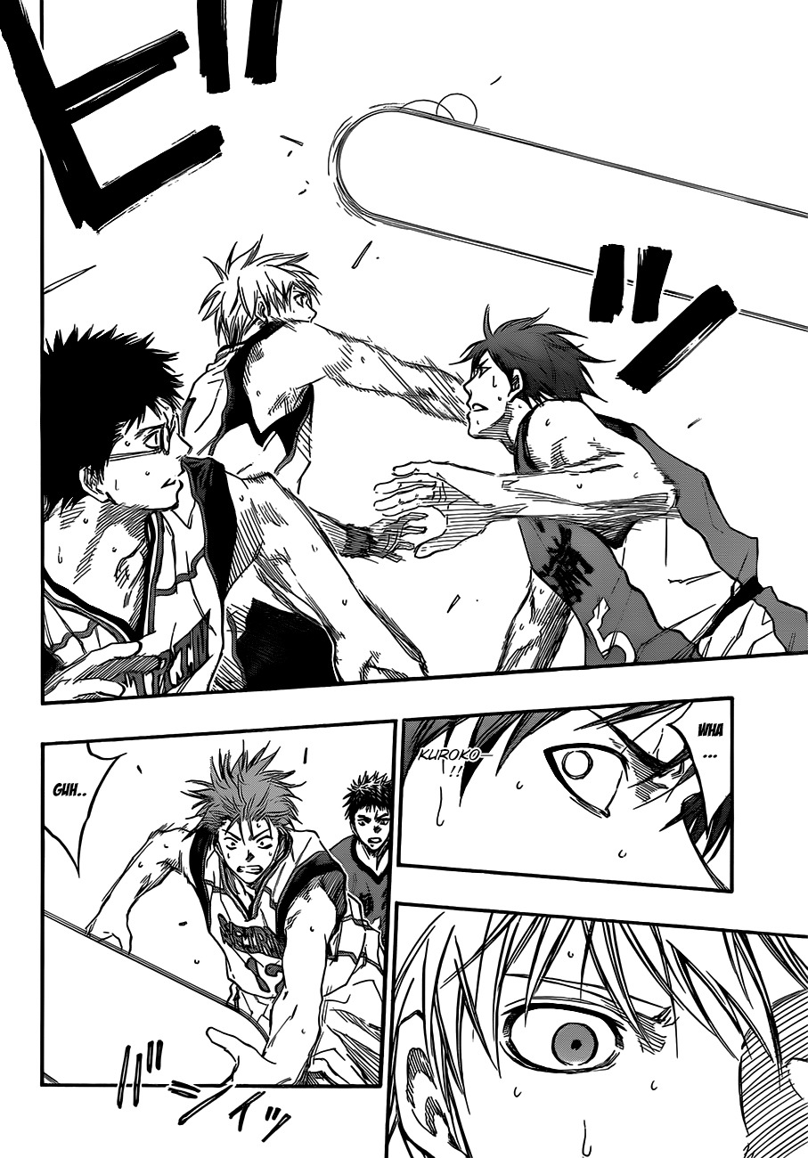 Kuroko no Basket Chapter 187 page 20 - Chapter 187: You have teammates, you know