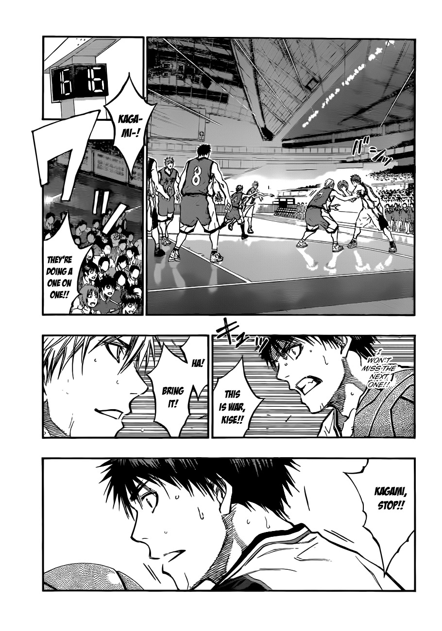 Kuroko no Basket Chapter 187 page 5 - Chapter 187: You have teammates, you know