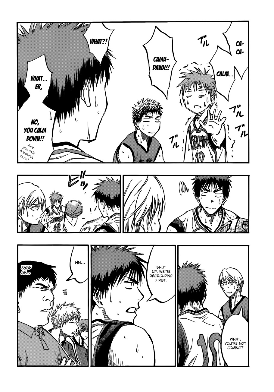 Kuroko no Basket Chapter 187 page 6 - Chapter 187: You have teammates, you know