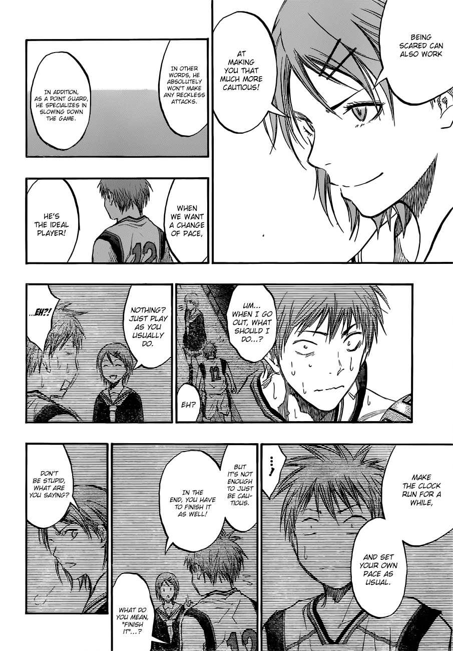 Kuroko no Basket Chapter 187 page 8 - Chapter 187: You have teammates, you know