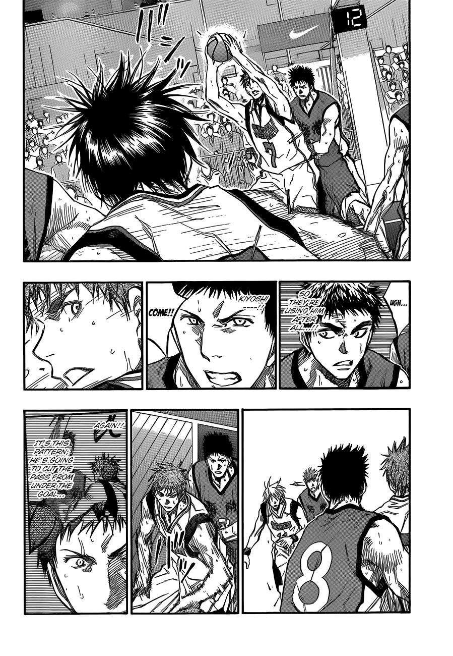 Kuroko no Basket Chapter 188 page 10 - Chapter 188: It's pointless to say anything
