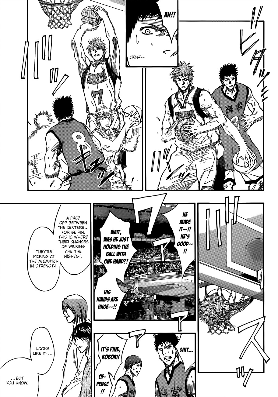 Kuroko no Basket Chapter 188 page 11 - Chapter 188: It's pointless to say anything