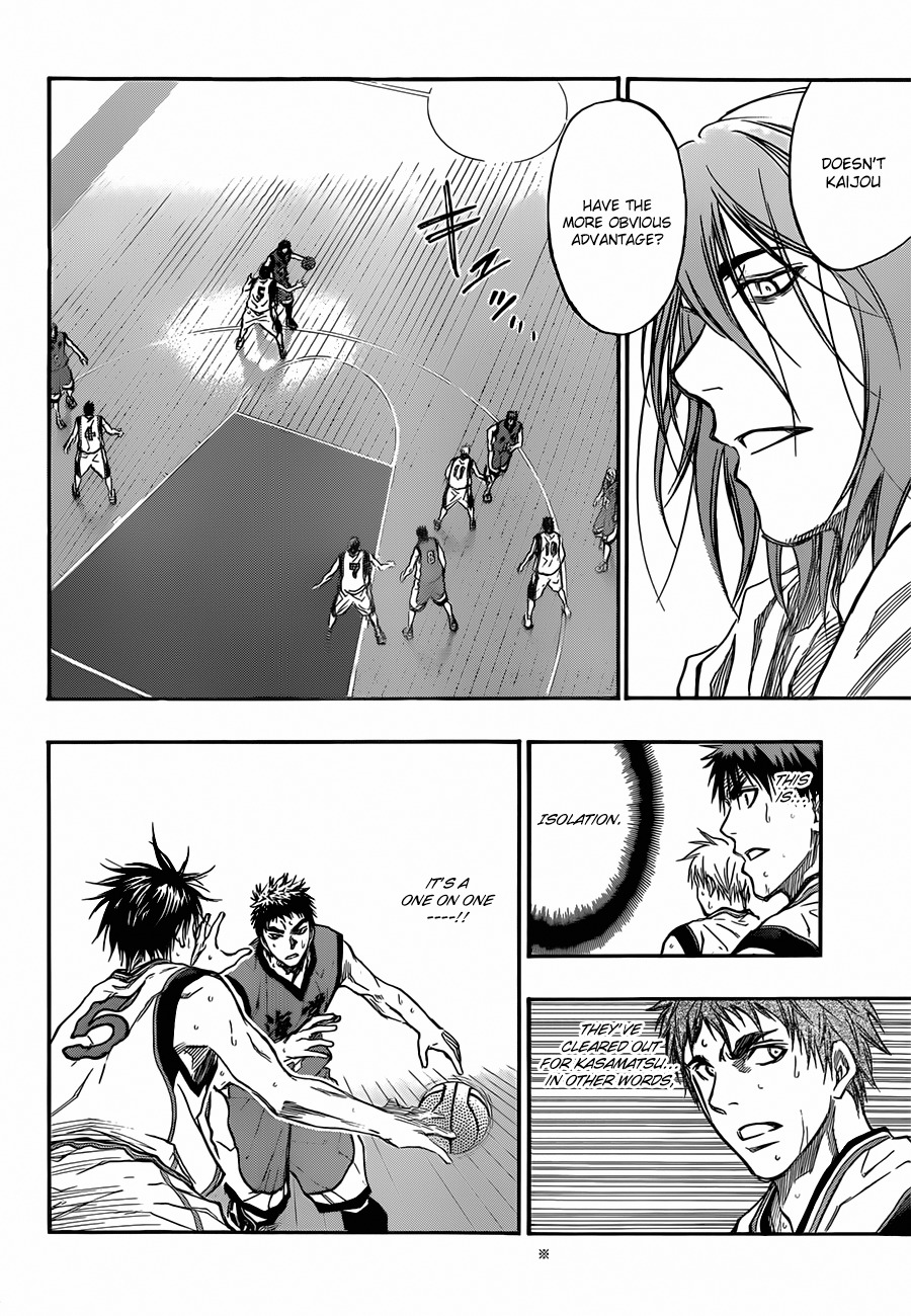 Kuroko no Basket Chapter 188 page 12 - Chapter 188: It's pointless to say anything
