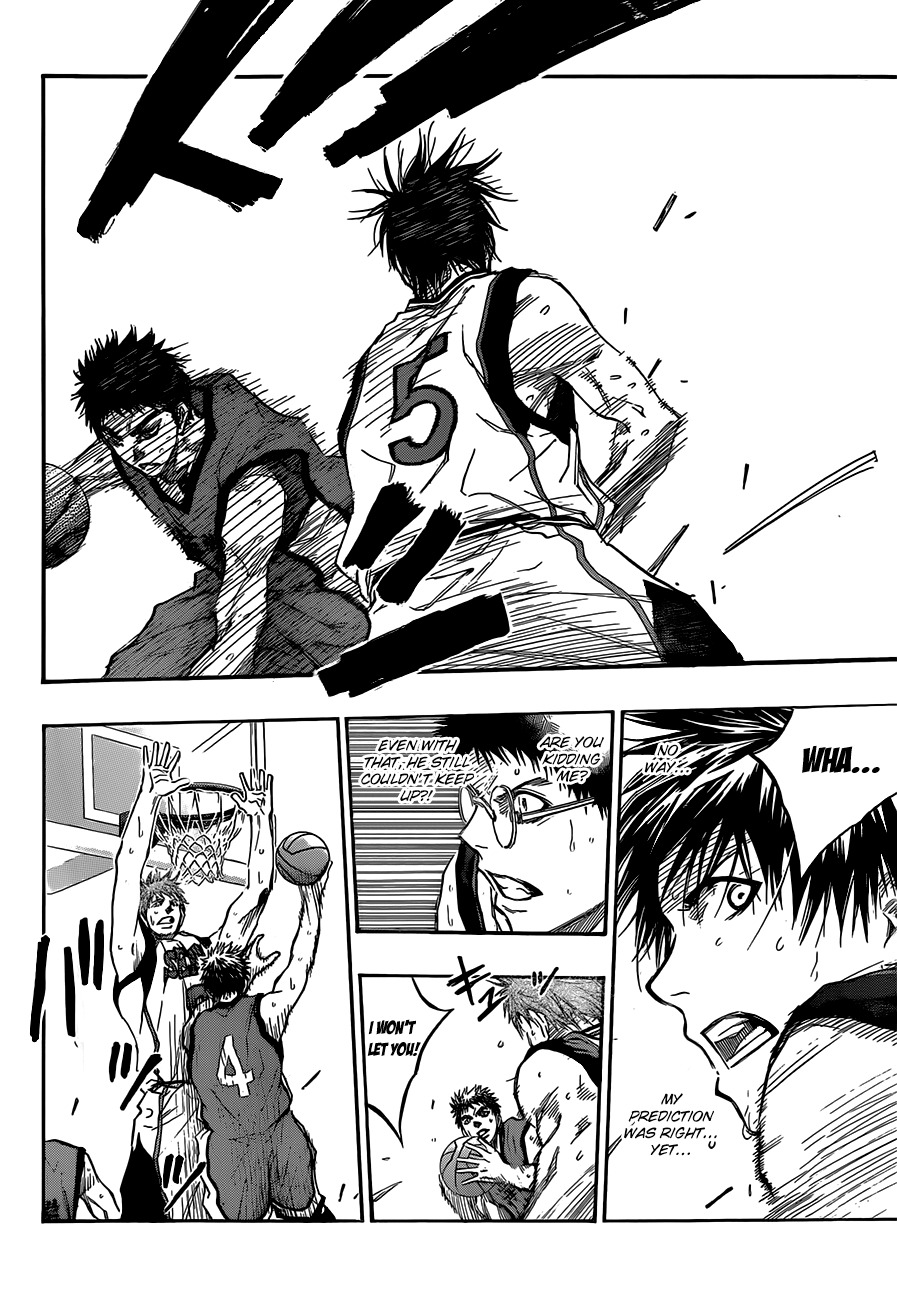 Kuroko no Basket Chapter 188 page 14 - Chapter 188: It's pointless to say anything