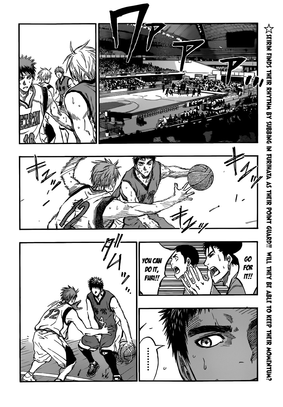 Kuroko no Basket Chapter 188 page 4 - Chapter 188: It's pointless to say anything