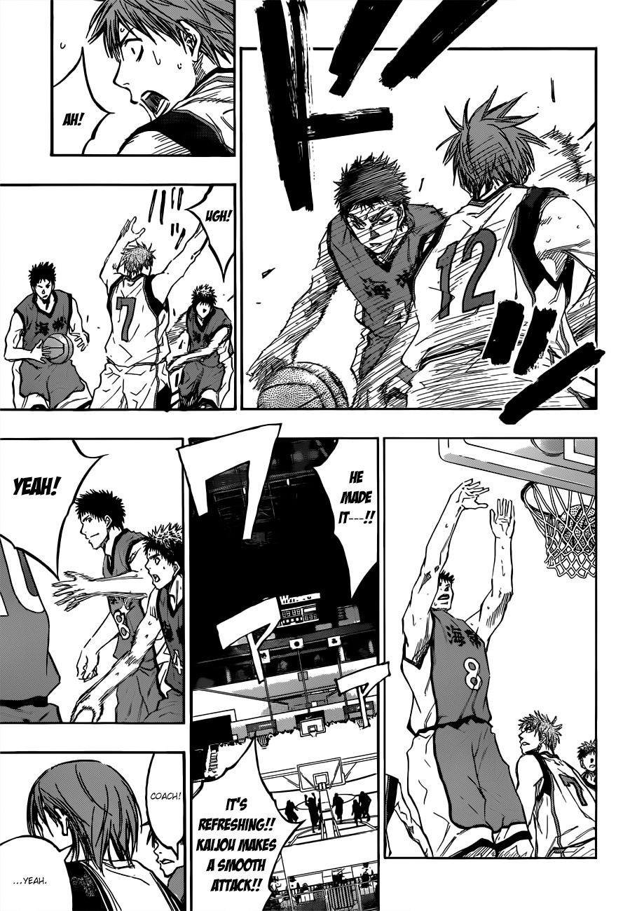Kuroko no Basket Chapter 188 page 5 - Chapter 188: It's pointless to say anything