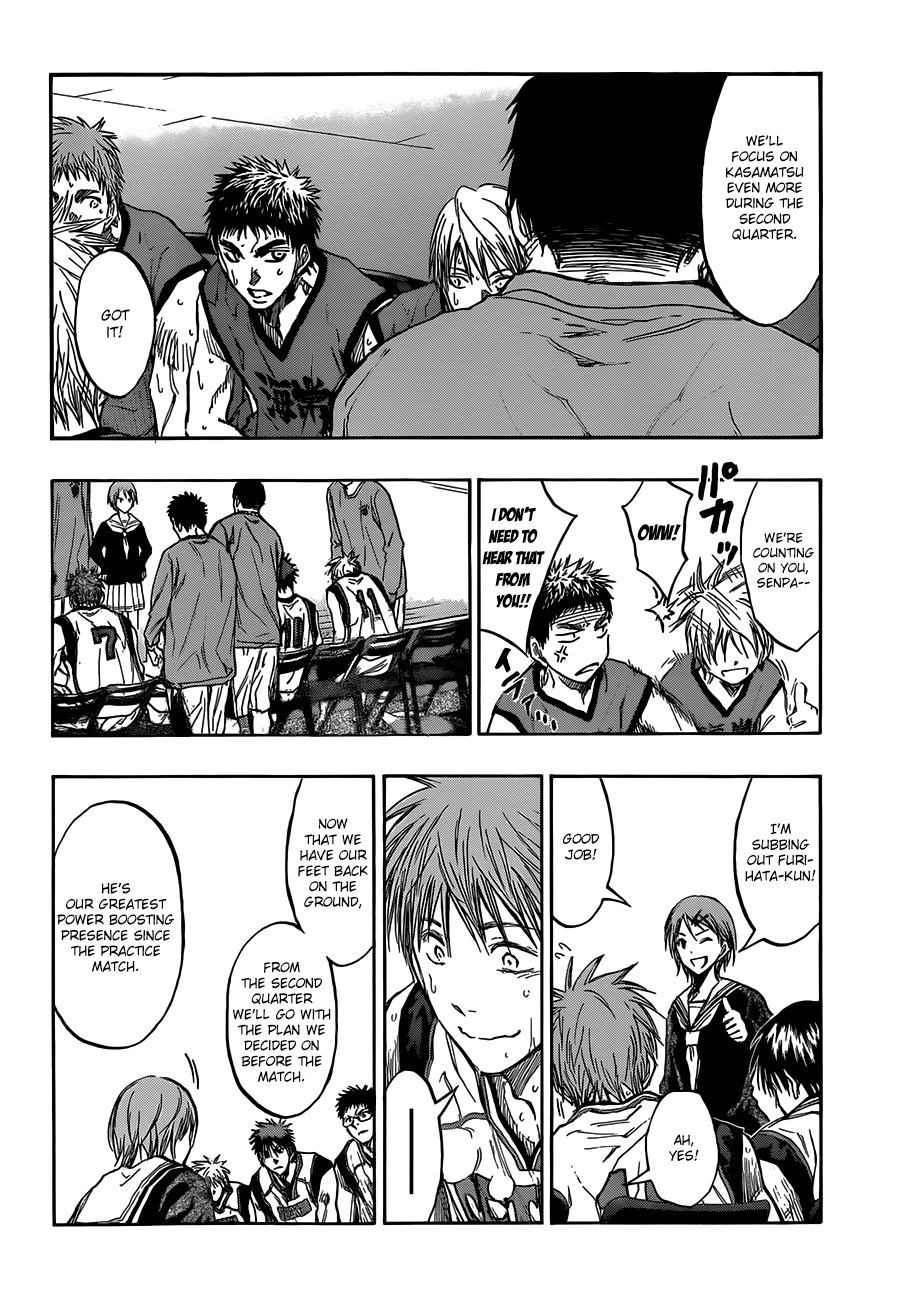 Kuroko no Basket Chapter 188 page 8 - Chapter 188: It's pointless to say anything