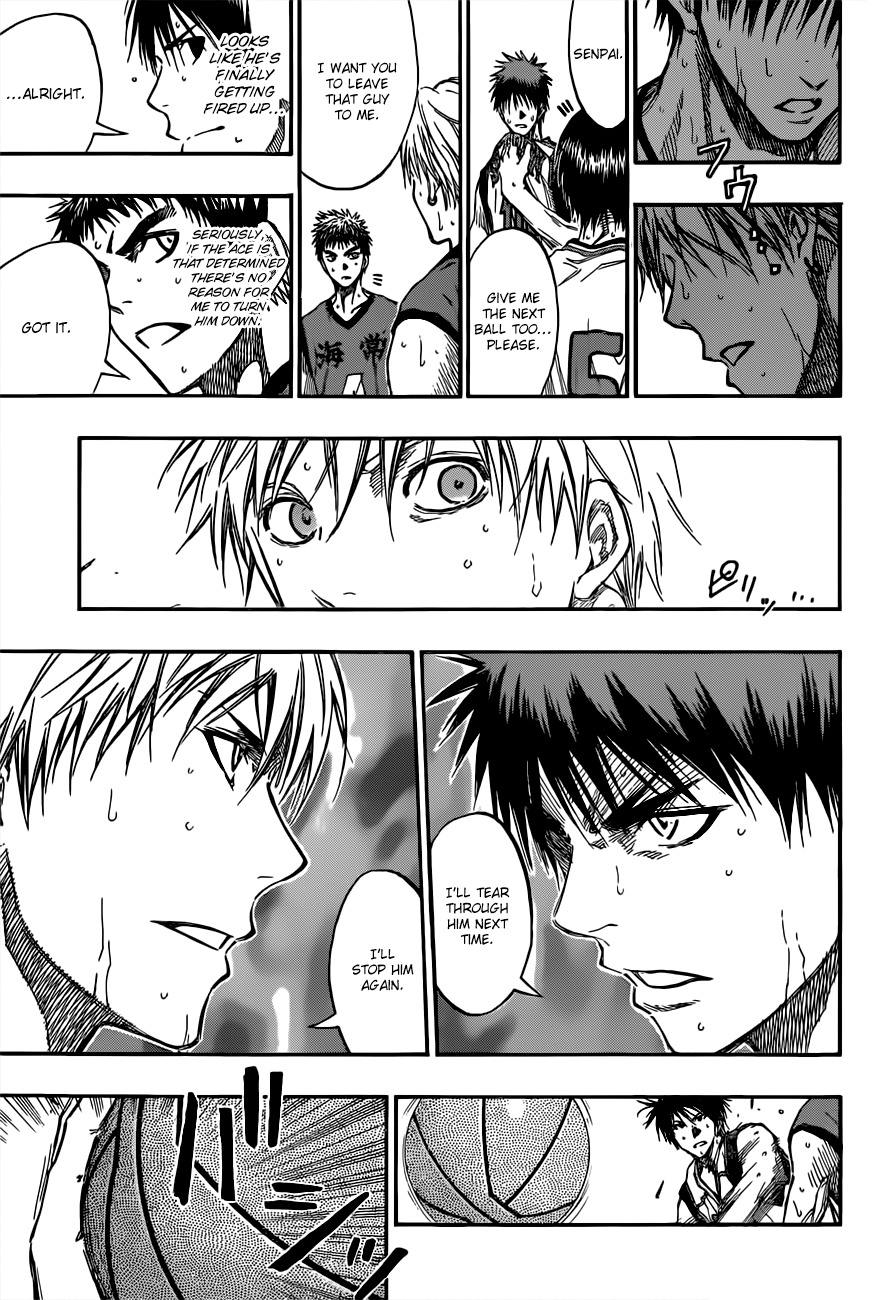 Kuroko no Basket Chapter 189 page 15 - Chapter 189: The True Light