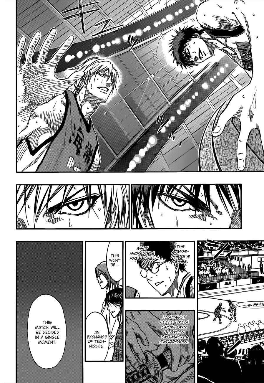 Kuroko no Basket Chapter 189 page 16 - Chapter 189: The True Light