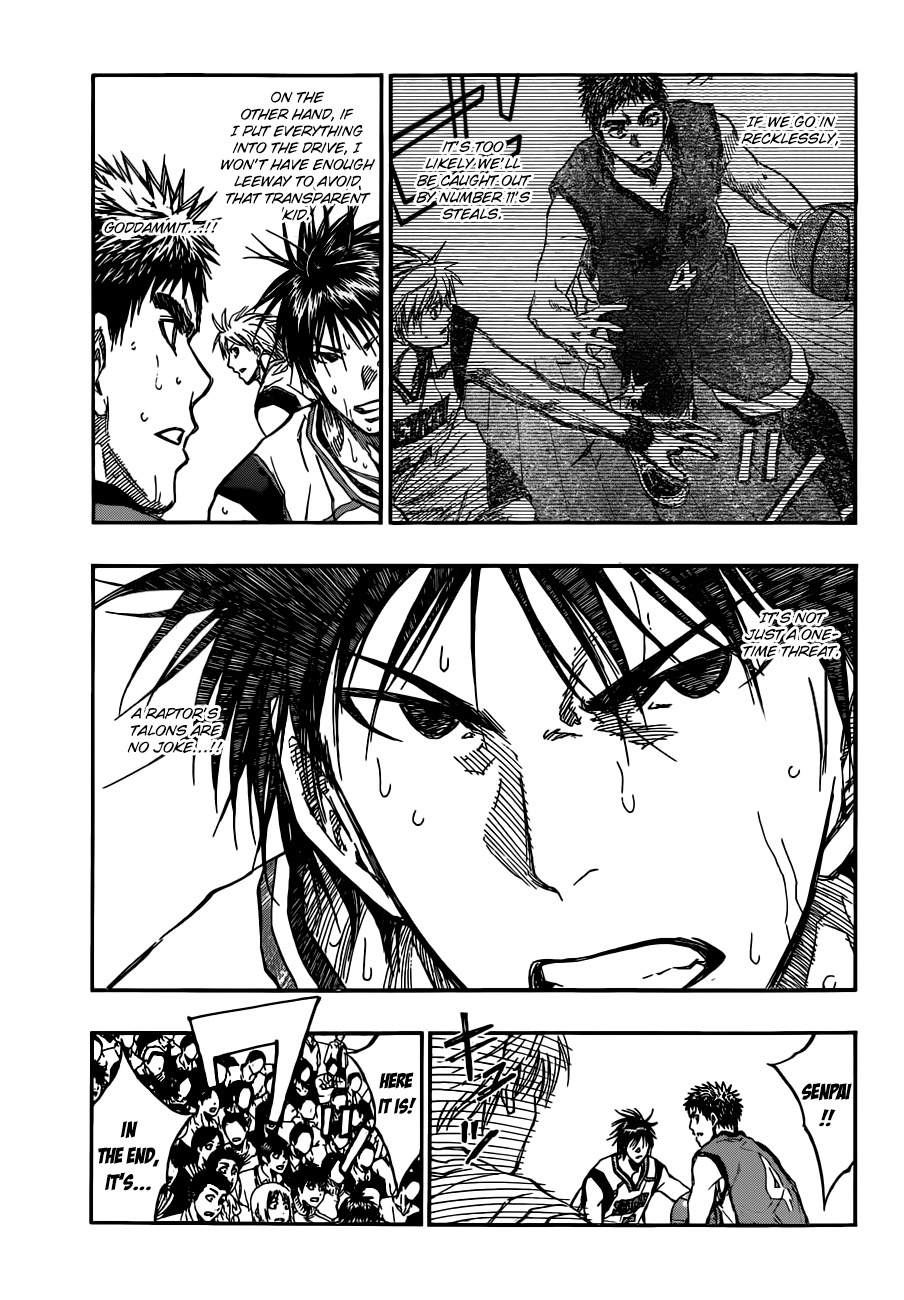 Kuroko no Basket Chapter 189 page 9 - Chapter 189: The True Light