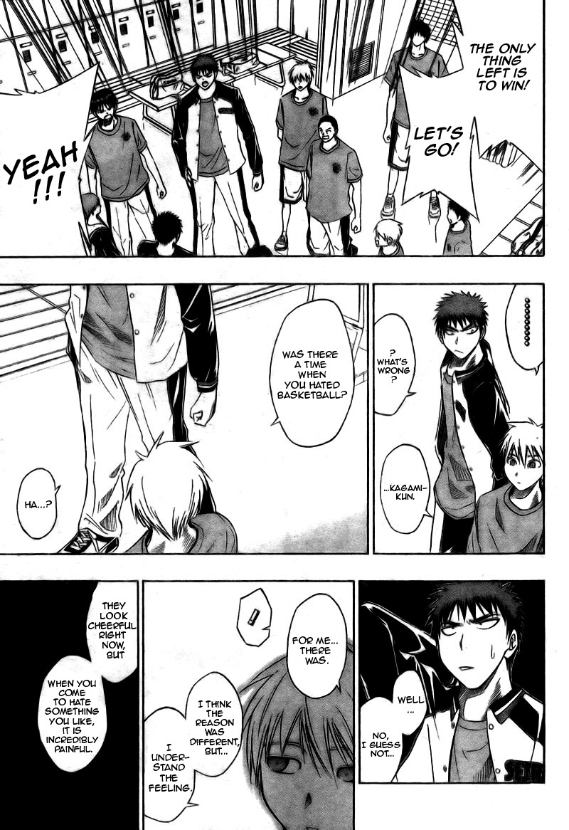 Kuroko no Basket Chapter 19 page 14 - Chapter 19: It Made Me Realize Again