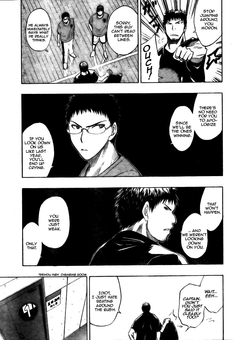 Kuroko no Basket Chapter 19 page 8 - Chapter 19: It Made Me Realize Again