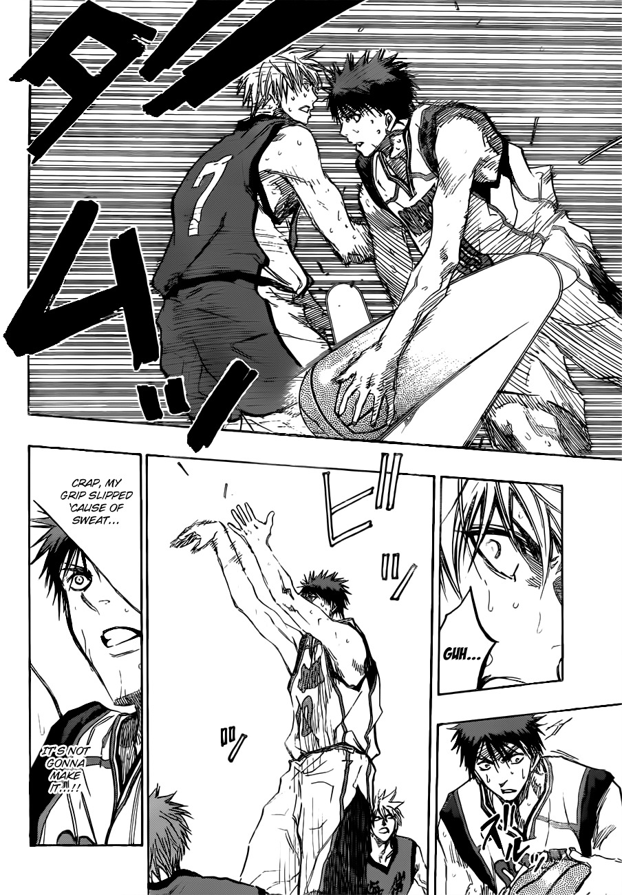 Kuroko no Basket Chapter 190 page 10 - Chapter 190: That's Why I'll Go All Out