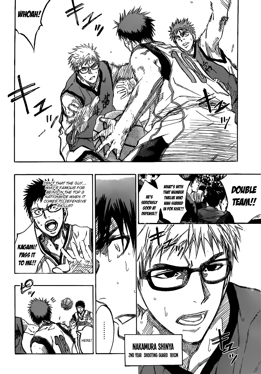 Kuroko no Basket Chapter 190 page 18 - Chapter 190: That's Why I'll Go All Out