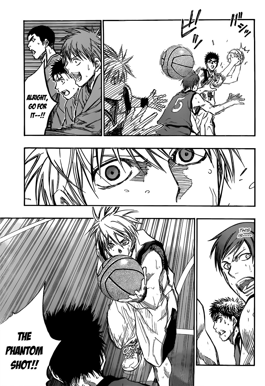 Kuroko no Basket Chapter 190 page 19 - Chapter 190: That's Why I'll Go All Out