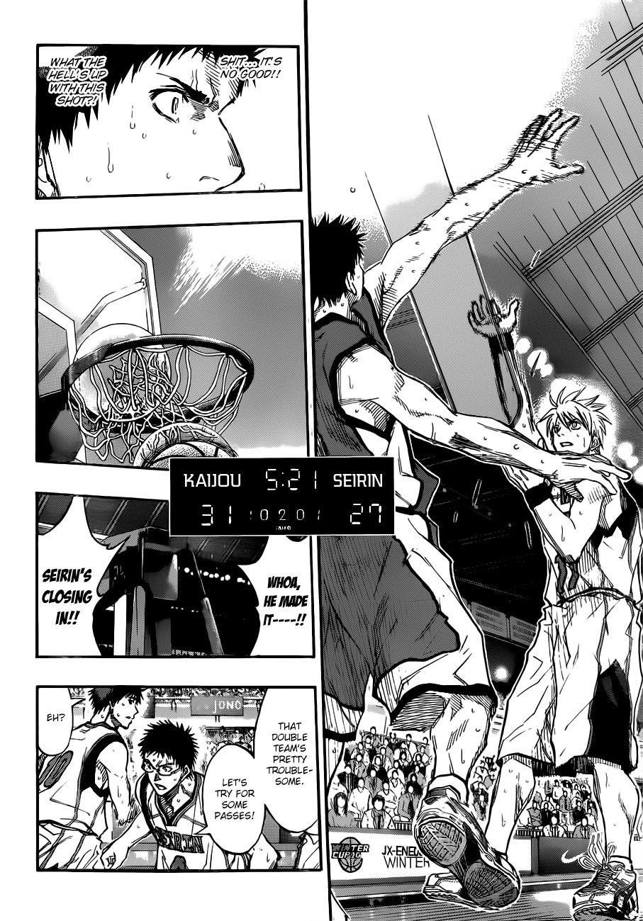 Kuroko no Basket Chapter 190 page 20 - Chapter 190: That's Why I'll Go All Out