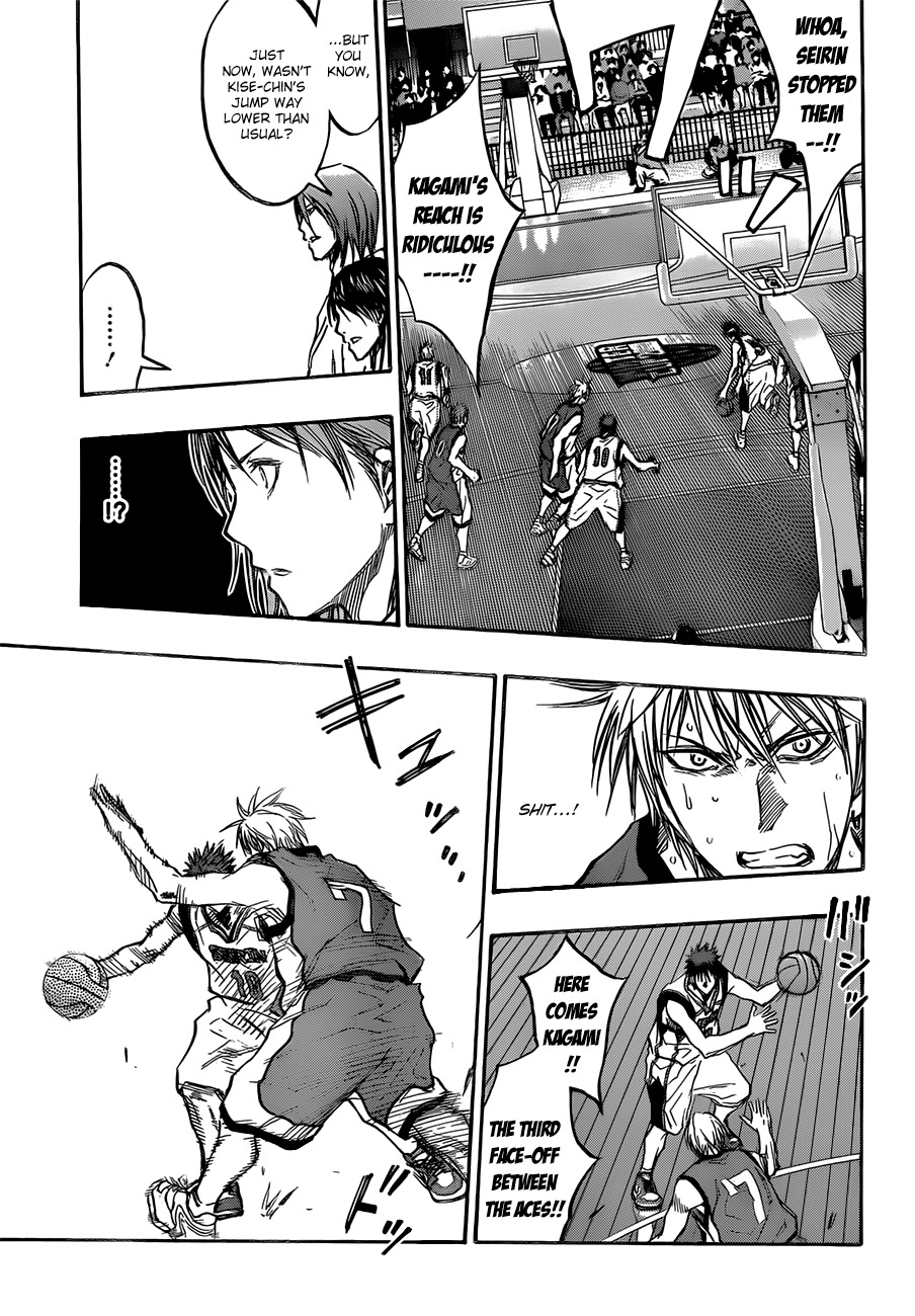 Kuroko no Basket Chapter 190 page 9 - Chapter 190: That's Why I'll Go All Out