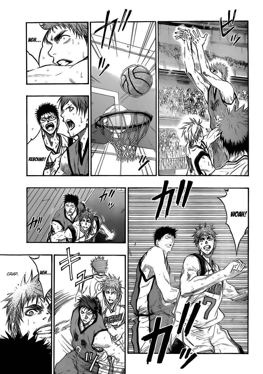 Kuroko no Basket Chapter 191 page 5 - Chapter 191: You're Completely Visible