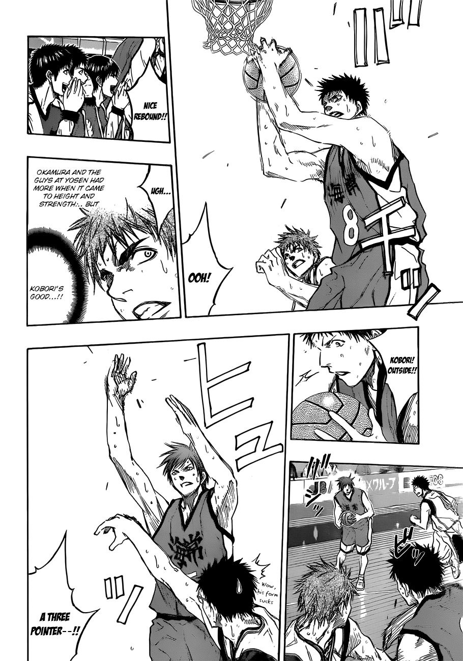 Kuroko no Basket Chapter 191 page 6 - Chapter 191: You're Completely Visible