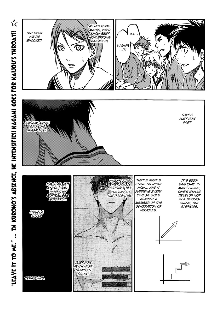 Kuroko no Basket Chapter 192 page 1 - Chapter 192: Got Any Complaints?