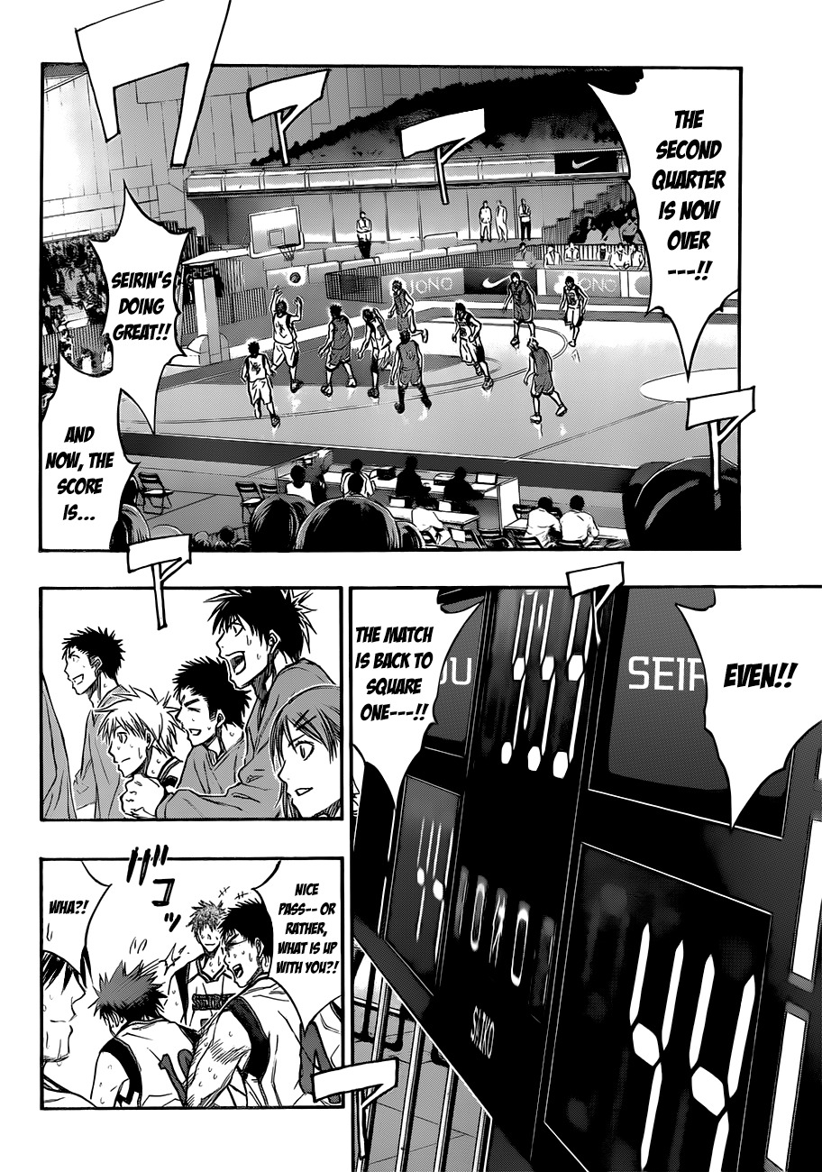 Kuroko no Basket Chapter 192 page 10 - Chapter 192: Got Any Complaints?