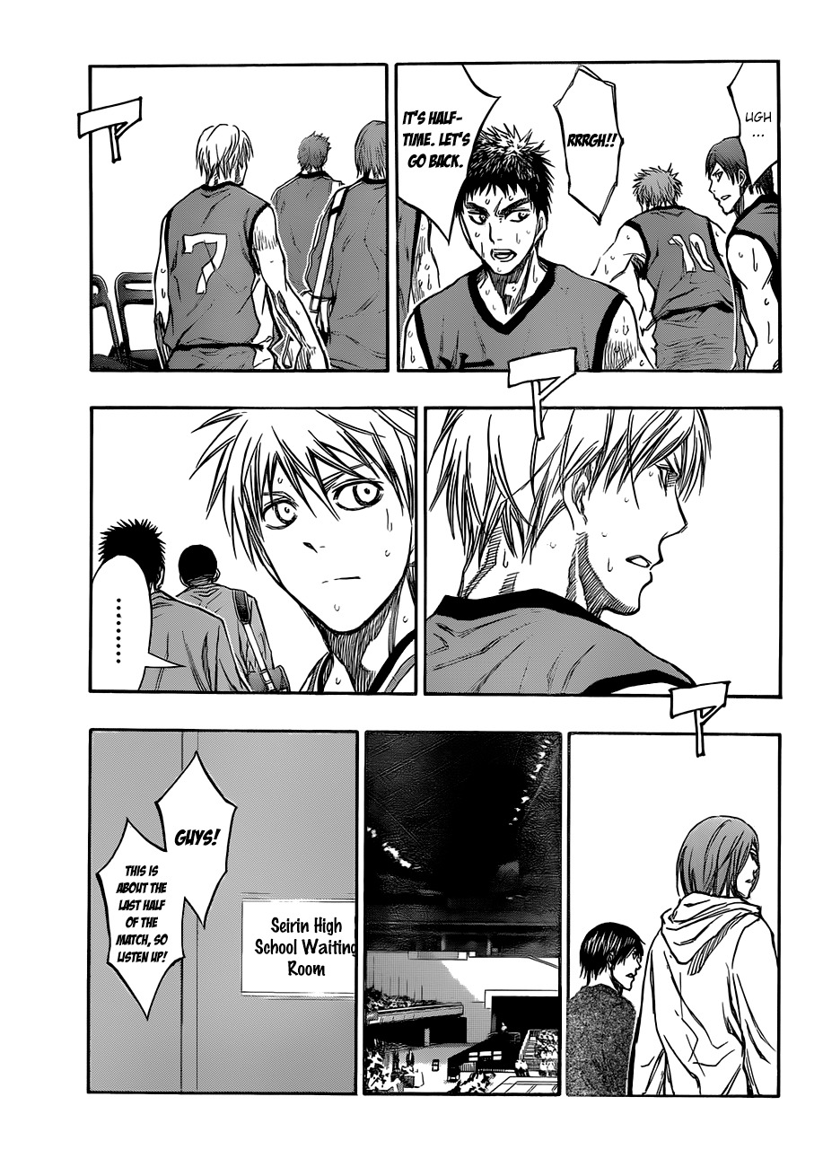 Kuroko no Basket Chapter 192 page 11 - Chapter 192: Got Any Complaints?