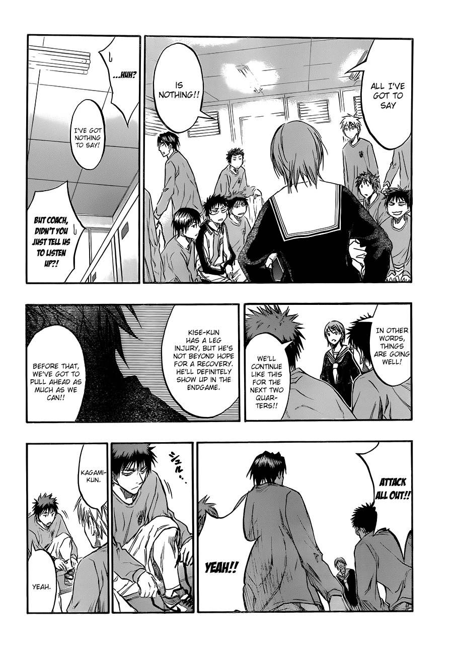 Kuroko no Basket Chapter 192 page 12 - Chapter 192: Got Any Complaints?