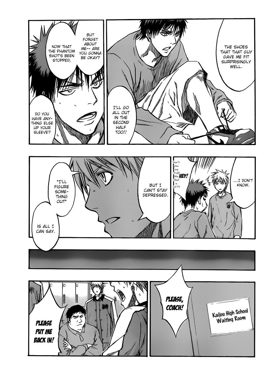 Kuroko no Basket Chapter 192 page 13 - Chapter 192: Got Any Complaints?