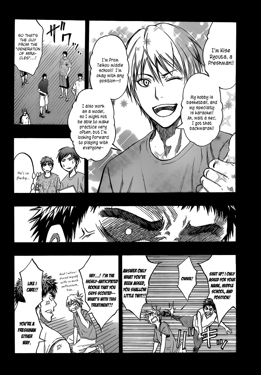 Kuroko no Basket Chapter 192 page 18 - Chapter 192: Got Any Complaints?
