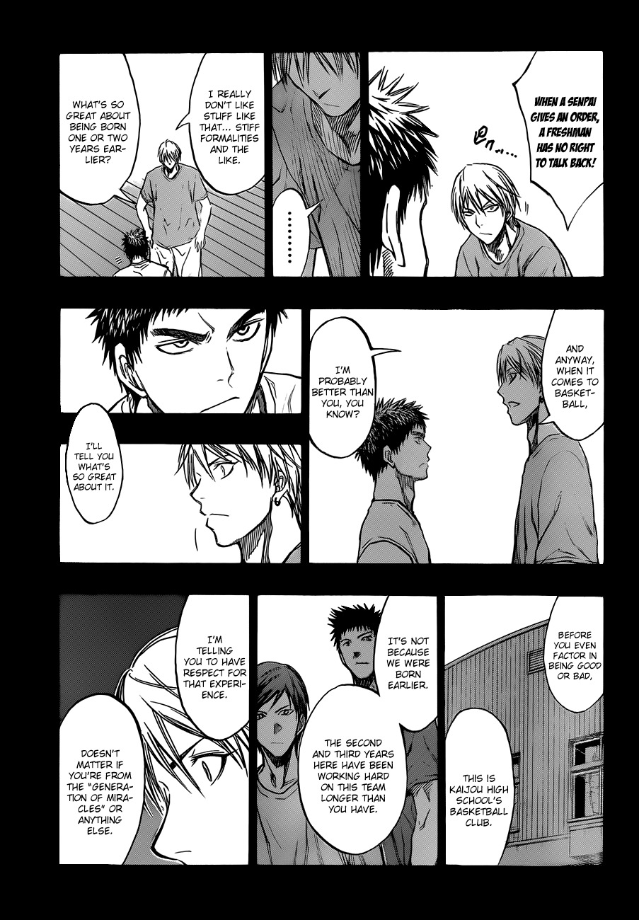 Kuroko no Basket Chapter 192 page 19 - Chapter 192: Got Any Complaints?