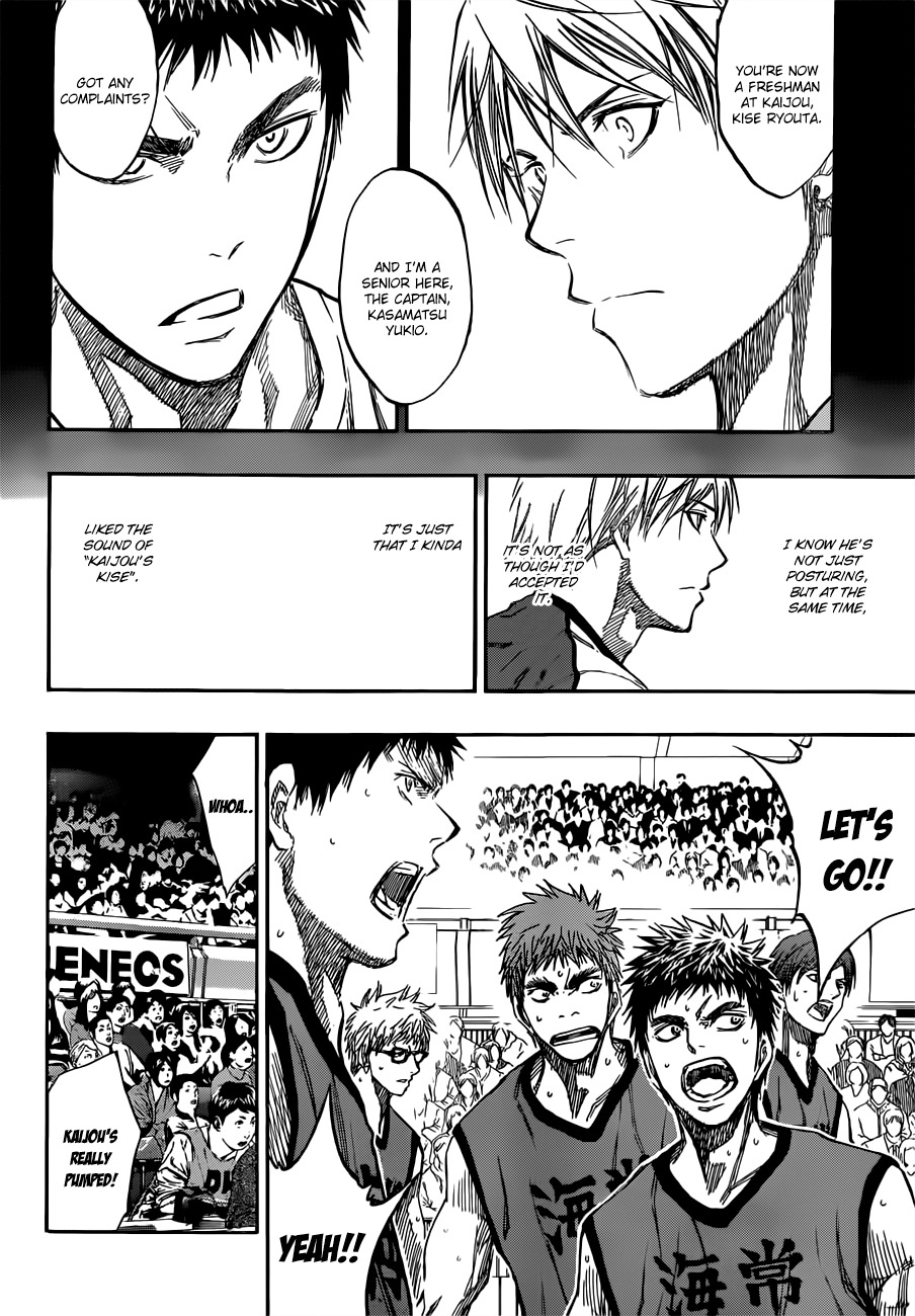 Kuroko no Basket Chapter 192 page 20 - Chapter 192: Got Any Complaints?