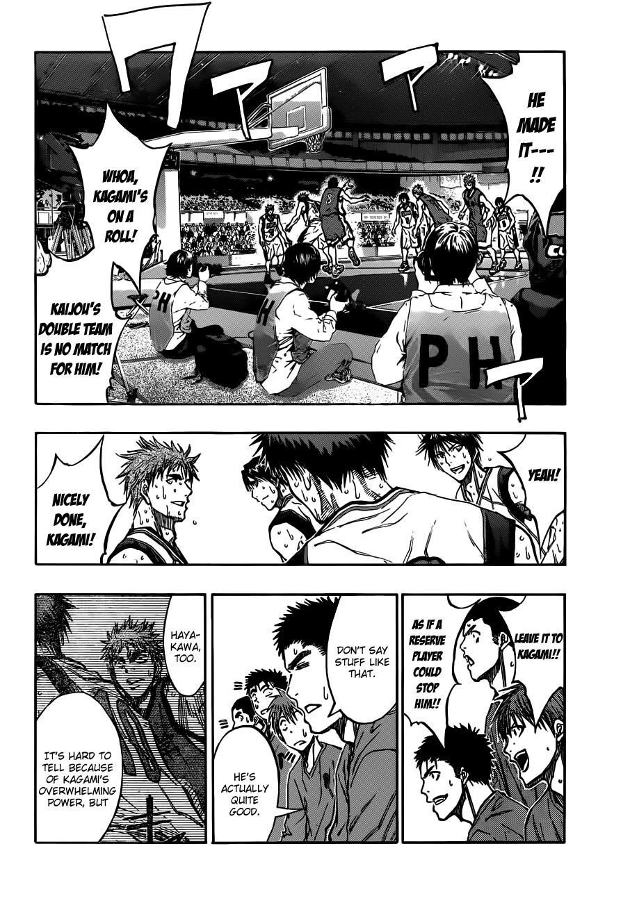 Kuroko no Basket Chapter 192 page 6 - Chapter 192: Got Any Complaints?