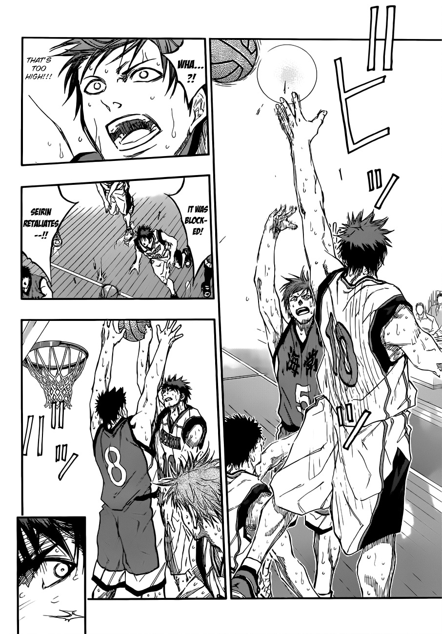 Kuroko no Basket Chapter 192 page 8 - Chapter 192: Got Any Complaints?