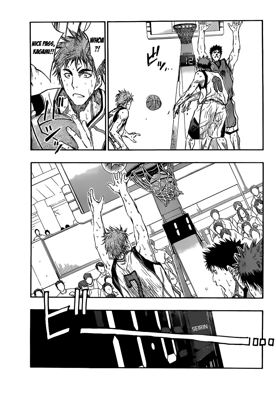 Kuroko no Basket Chapter 192 page 9 - Chapter 192: Got Any Complaints?