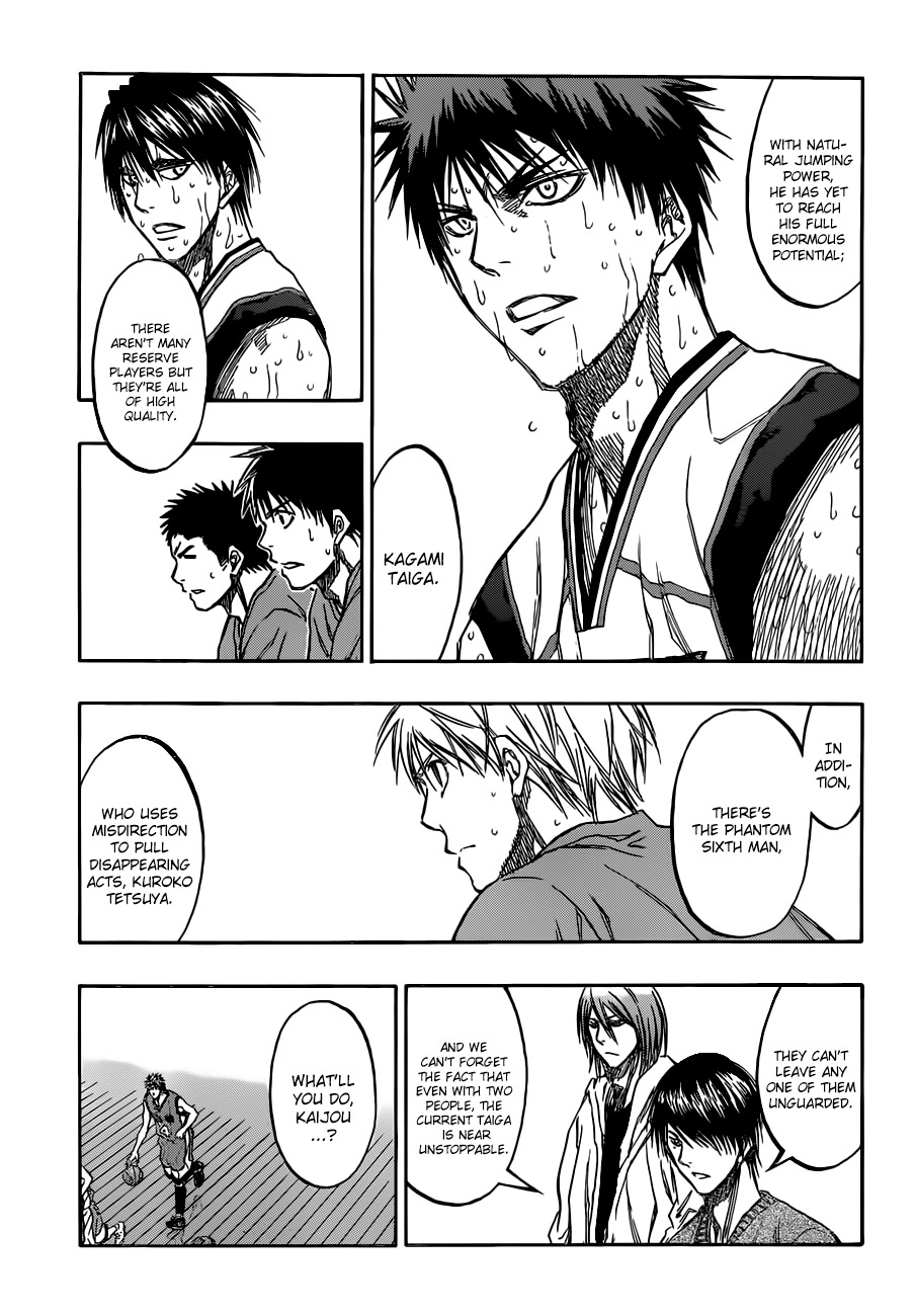 Kuroko no Basket Chapter 193 page 11 - Chapter 193: Don't Underestimate Us!!