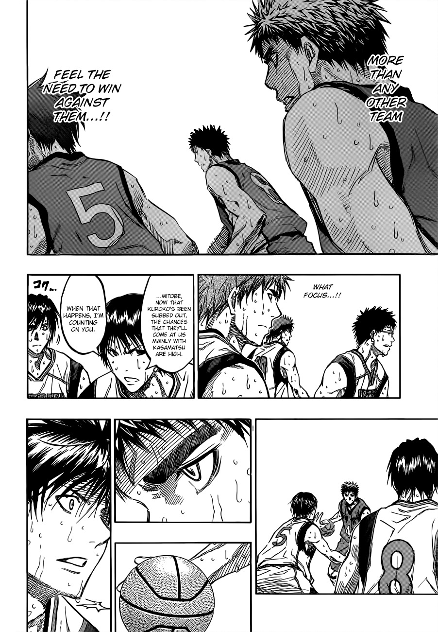 Kuroko no Basket Chapter 193 page 16 - Chapter 193: Don't Underestimate Us!!