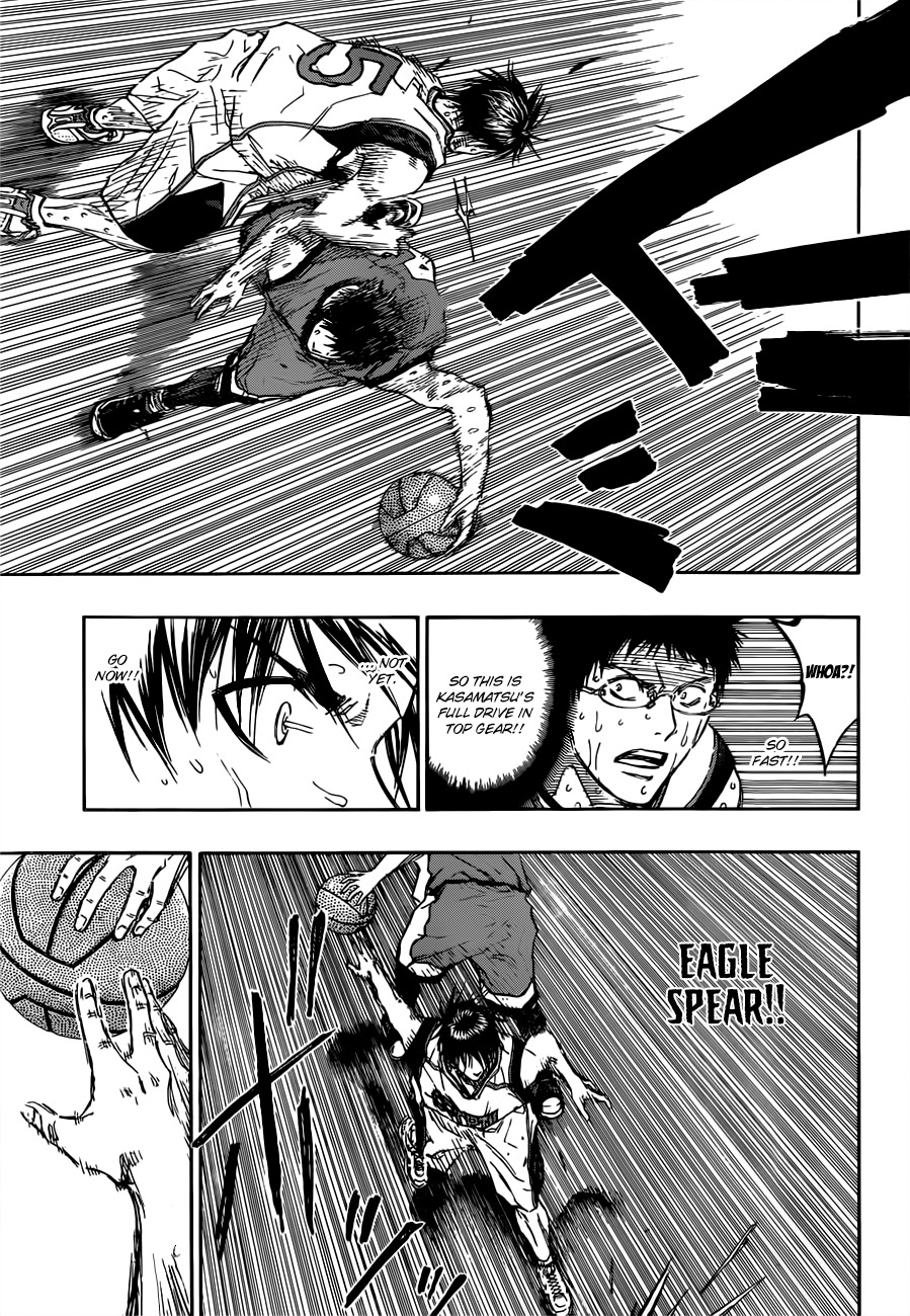 Kuroko no Basket Chapter 193 page 17 - Chapter 193: Don't Underestimate Us!!