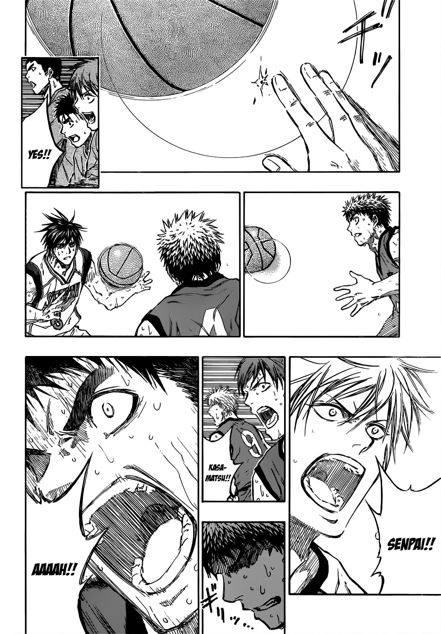 Kuroko no Basket Chapter 193 page 18 - Chapter 193: Don't Underestimate Us!!