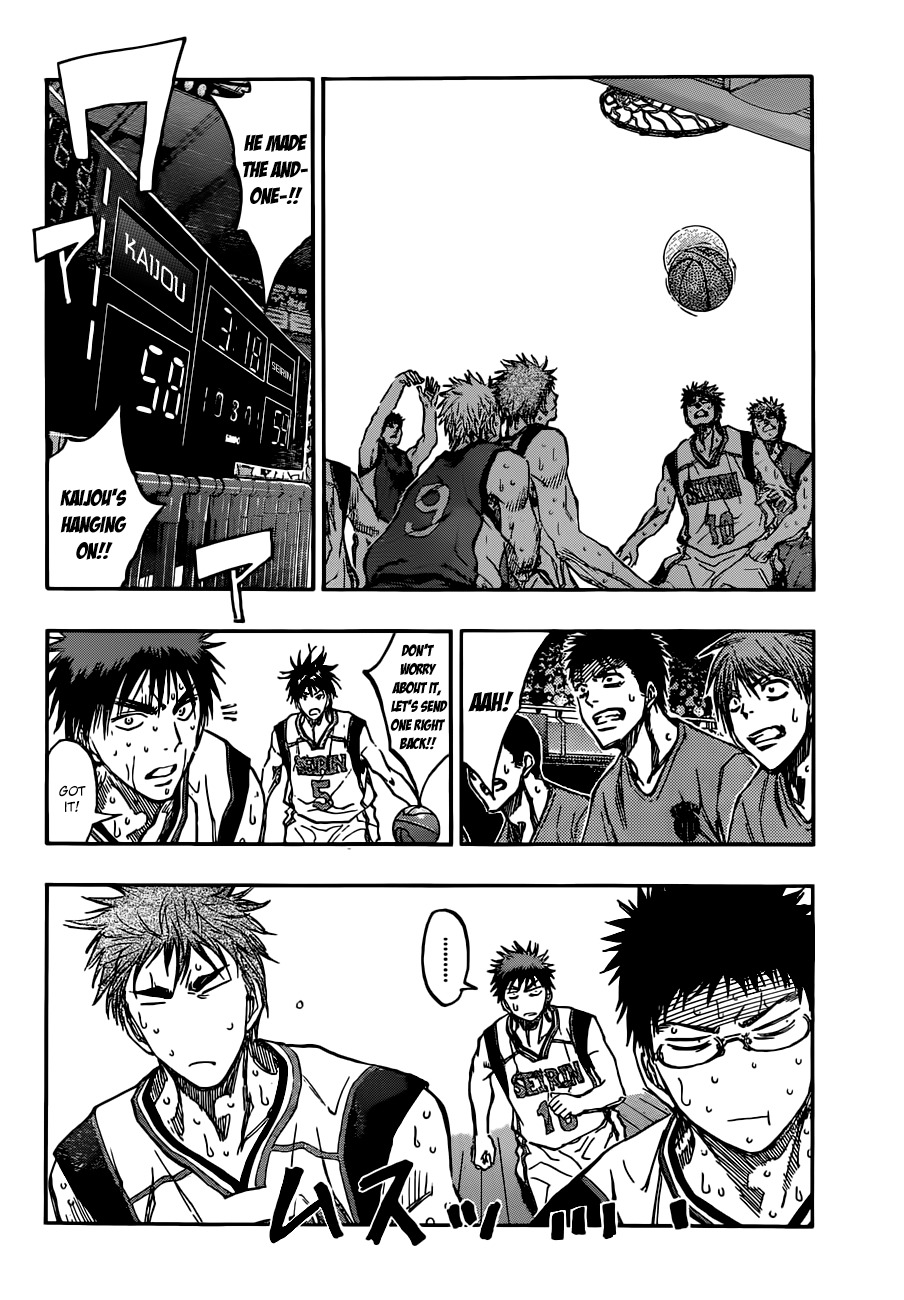 Kuroko no Basket Chapter 194 page 10 - Chapter 194: In order to win